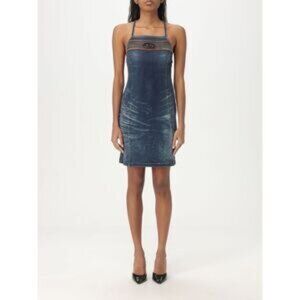 Diesel Dress woman Women Blue Dresses